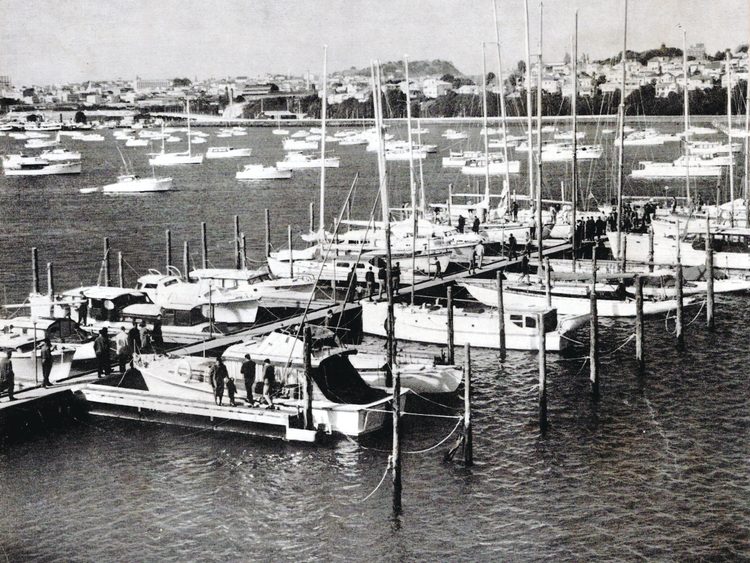 First marina pier.