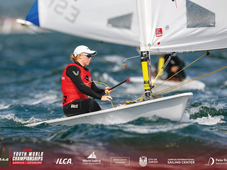 Chloe Turner wins second international youth sailing bronze