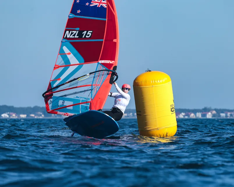 2026 iQFOiL under-23 World Championships, Day 1: New Zealand's Aimee Bright takes early lead in Puck, Poland