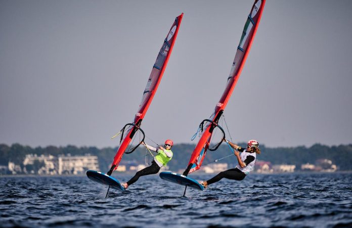 2026 iQFOiL under-23 World Championship, Day 2: New Zealand's Aimee Bright maintains lead in women's fleet after four slalom races in Puck, Poland