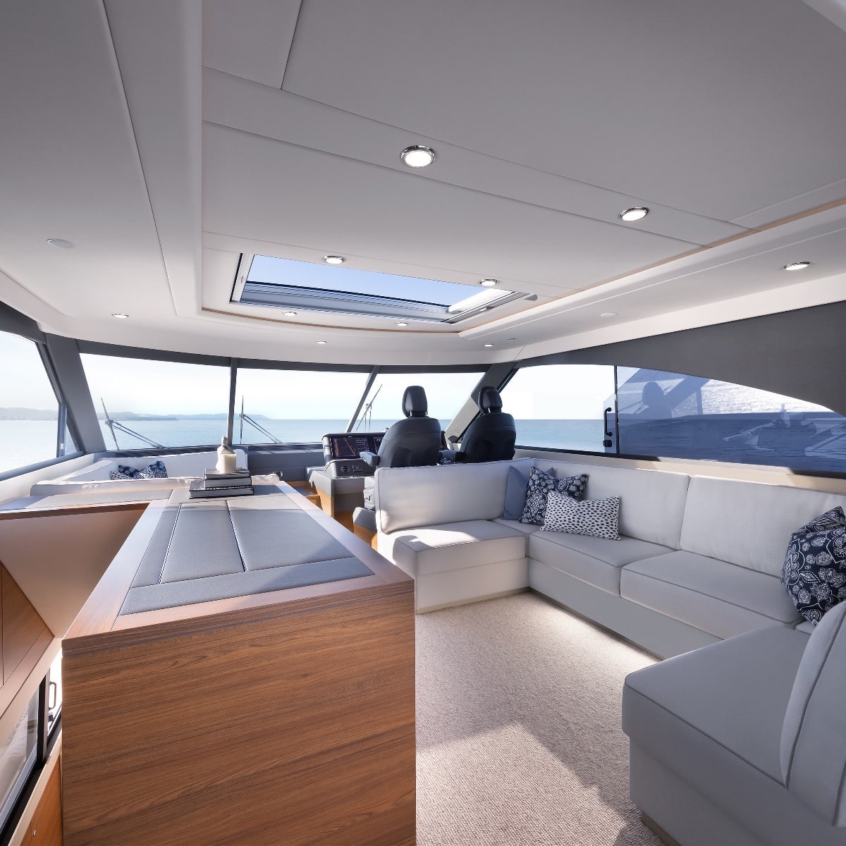 The Maritimo Signature Enclosed Flybridge. Over Twenty Years of Continuous Evolution.