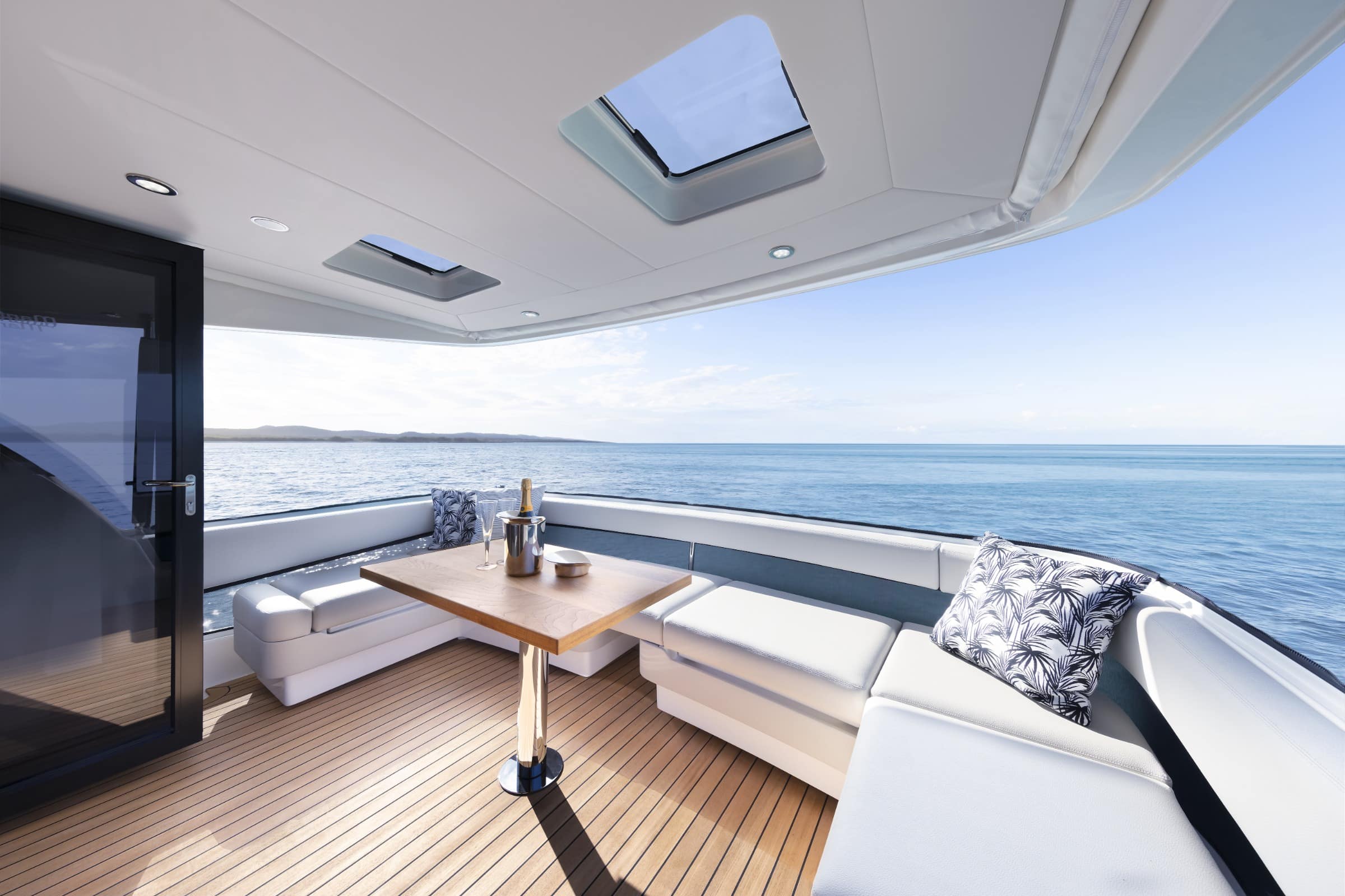 The Maritimo Signature Enclosed Flybridge. Over Twenty Years of Continuous Evolution.