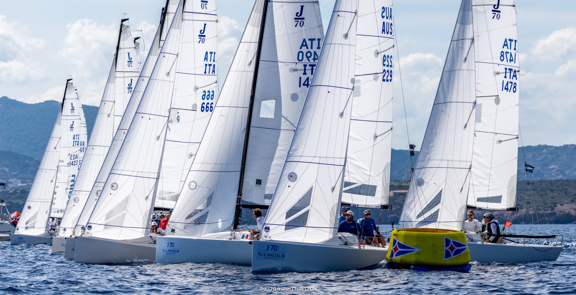 J Curve Holds on to the lead on the Penultimate day of the J/70 cup and Italian Championship