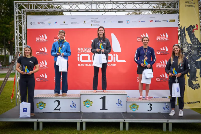 2026 iQFOiL Under-23 World Championship, Day 6: New Zealand's Aimee Bright storms to gold medal in dramatic final in Puck, Poland