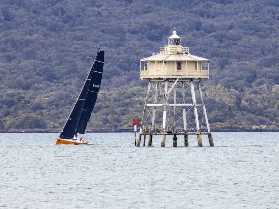Fulcrum near the finish of the 2026 Roy McDell Memorial Cup.