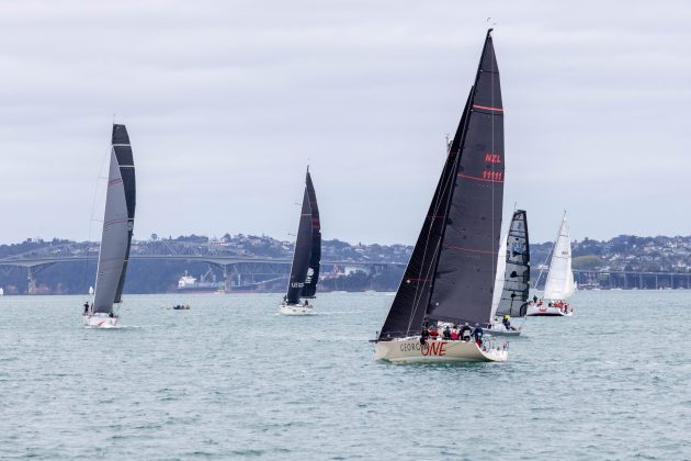 Georgia One in the foreground before the start of the 2026 Roy McDell Memorial Cup.