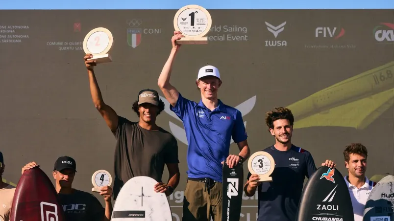 2026 WingFoil Racing World Cup, Sardinia: New Zealand's Sean Herbert claims maiden crown on dramatic final day