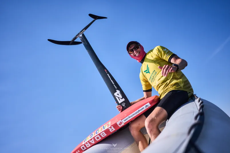 2026 WingFoil Racing World Cup, Sardinia: New Zealand's Sean Herbert claims maiden crown on dramatic final day