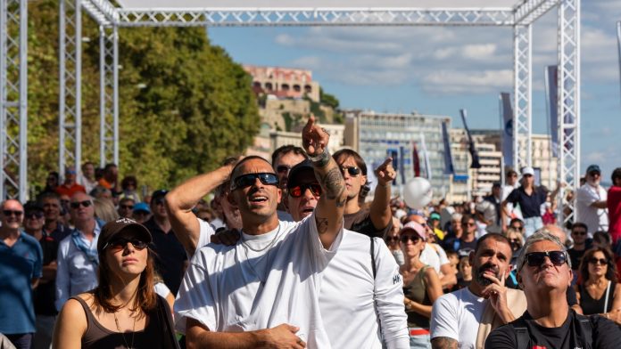 26 September 2026. Louis Vuitton 38th America's Cup - Preliminary Regatta Naples race village FrancescaArdau / America's Cup