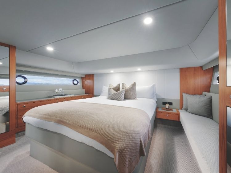 Classy sleeping accommodation. // Photo courtesy Maritimo
