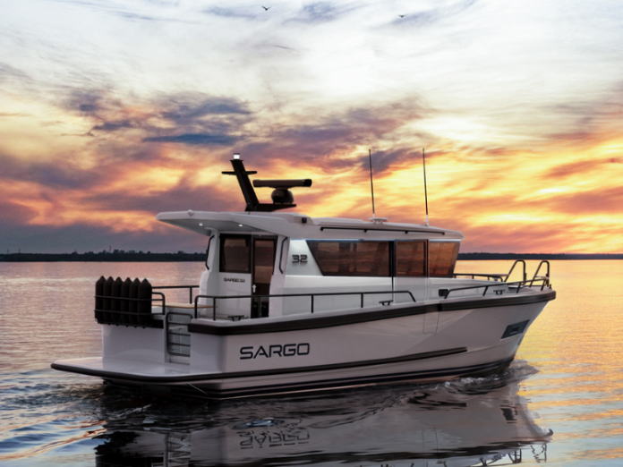 The new SARGO 32 combines an enclosed wheelhouse with more space aboard, while keeping weight level with the SARGO 31. // Photo courtesy: SARGO